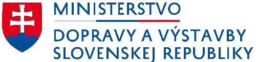 Logo - Ministerstvo dopravy a výstavby Slovenskej republiky